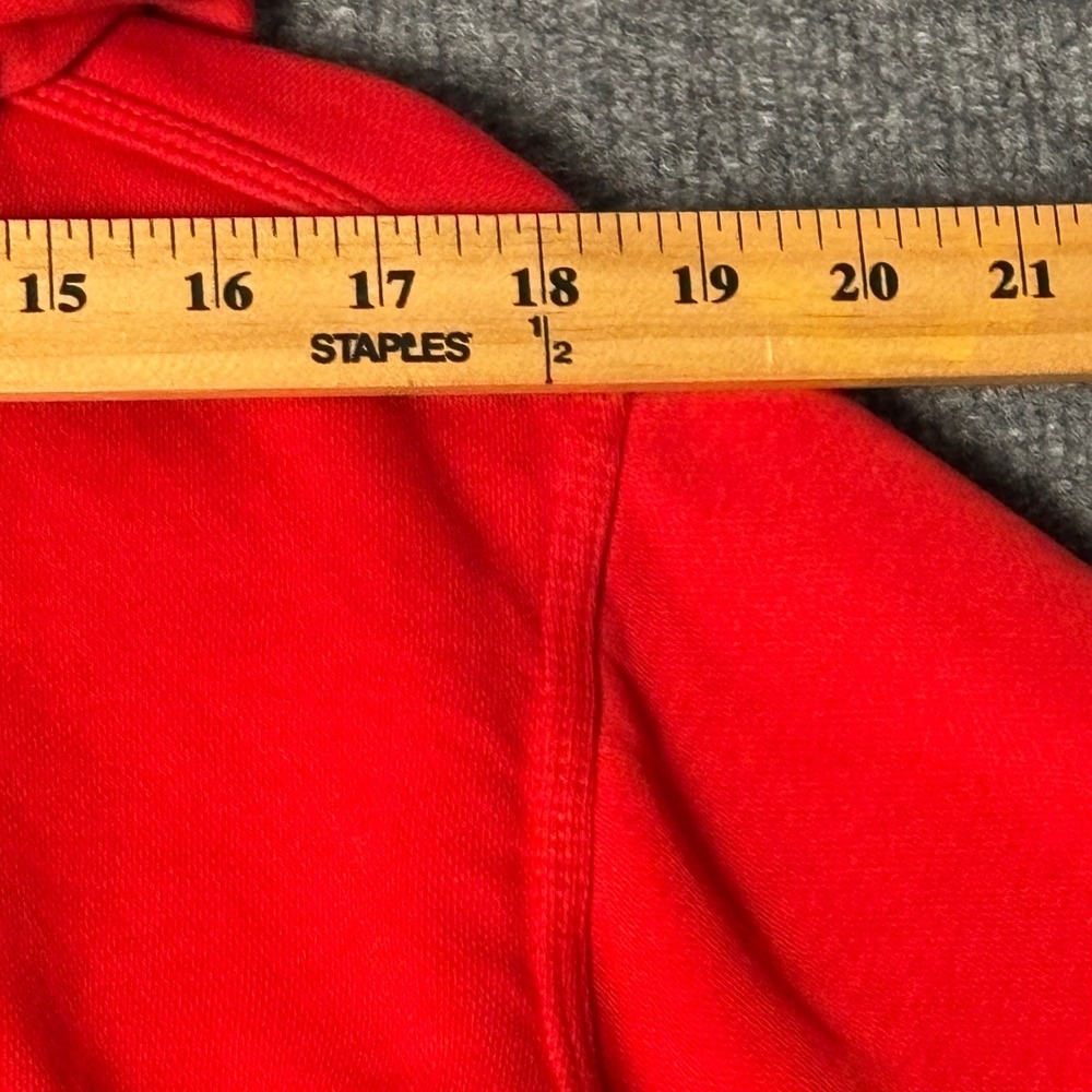 Nike Hoodie Mens Small Red The Ville Jason Graphic Pullover 598437-657 - Picture 16 of 16